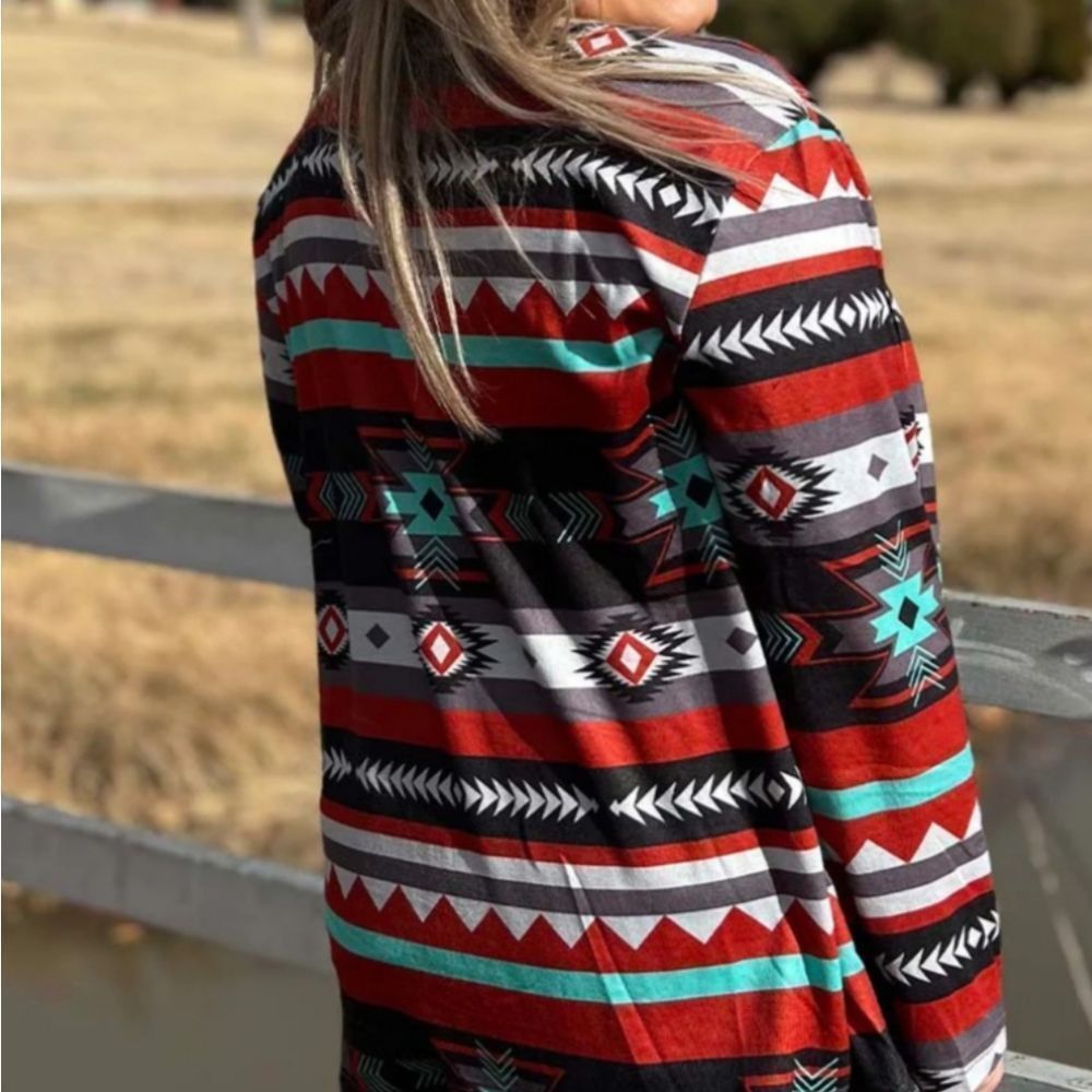NAVAJO SKY CARDIGAN   - Picture 2 of 4